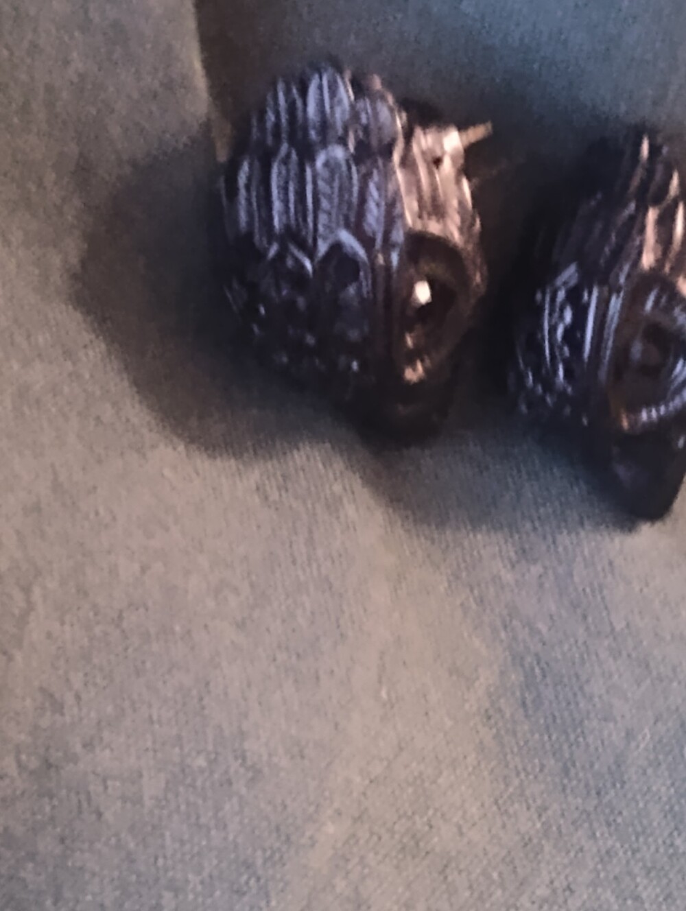 Kurt Geiger Black Leather Tote with Removable Pouch And Kurt Geiger Earrings - Picture 2 of 9